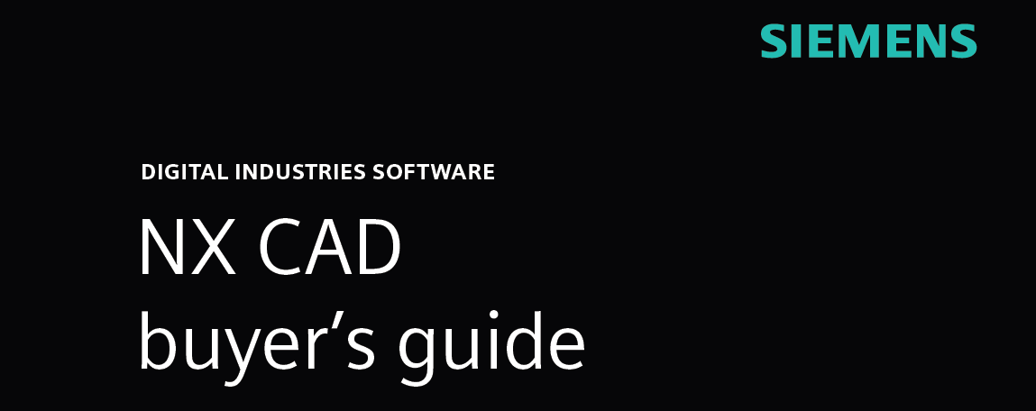 Siemens SW NX CAD buyers guide thumbnail