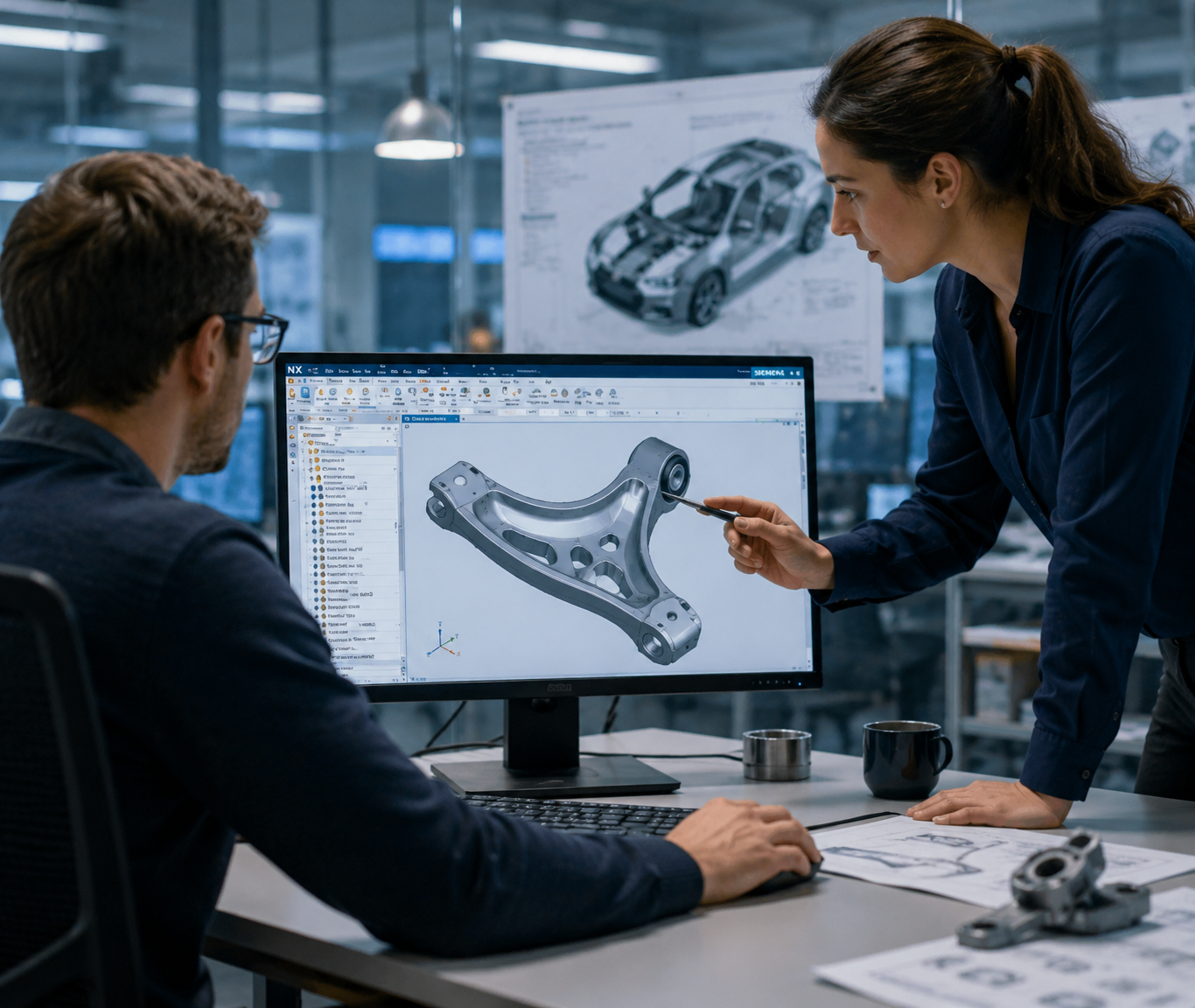 Image_Engineers working with Siemens NX