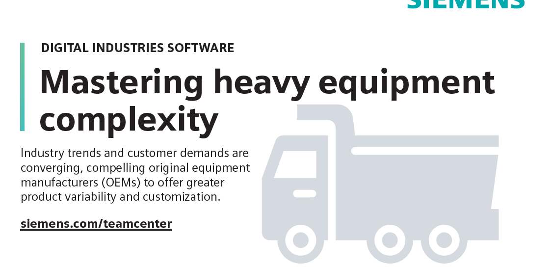 Siemens SW Mastering heavy equipment complexity Infographic Thumbnail