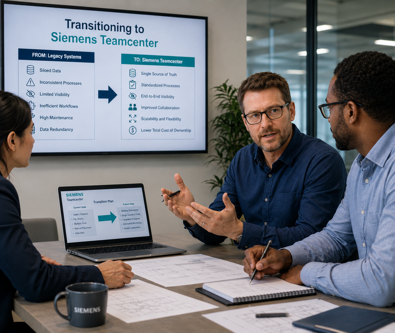 Transitioning to Siemens Teamcenter